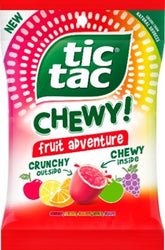 Tic Tac Chewy Sweet Adventure Peg Bag 2.8 oz Each Bag Quantity 3 Bags Sweet Browse at UsaCandyWholesale.Com